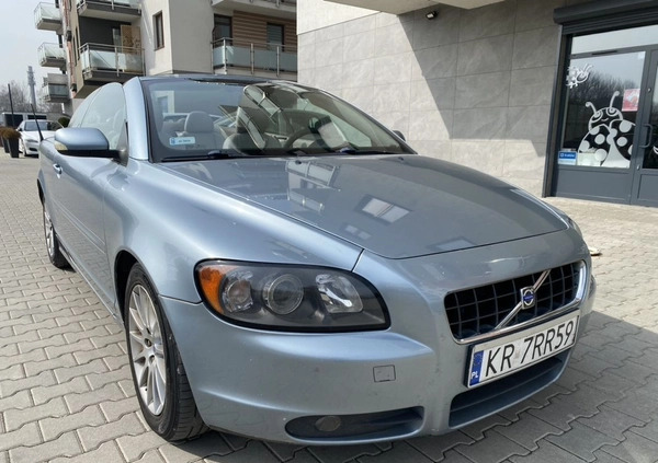 Volvo C70 cena 25600 przebieg: 227000, rok produkcji 2007 z Kraków małe 781